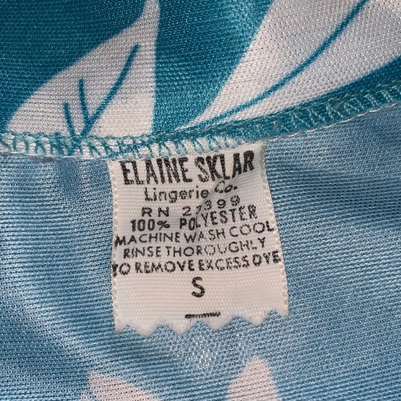 v i n t a g e :: Fantastic Floral Maxi House Dress Robe Caftan Mumu - Picture 8 of 13